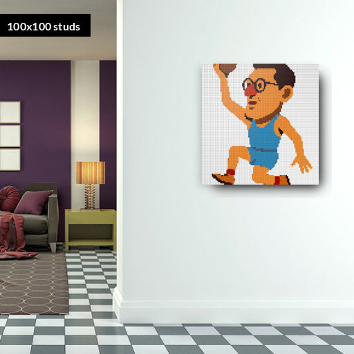 100*100studs, 80*80cm, 31,5*31,5inch