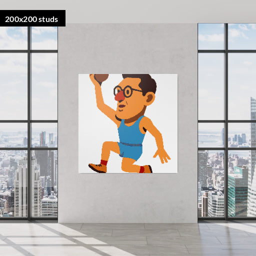200*200studs, 160*160cm, 63*63inch