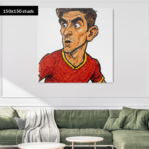 150*150studs, 120*120cm, 47,25*47,25inch