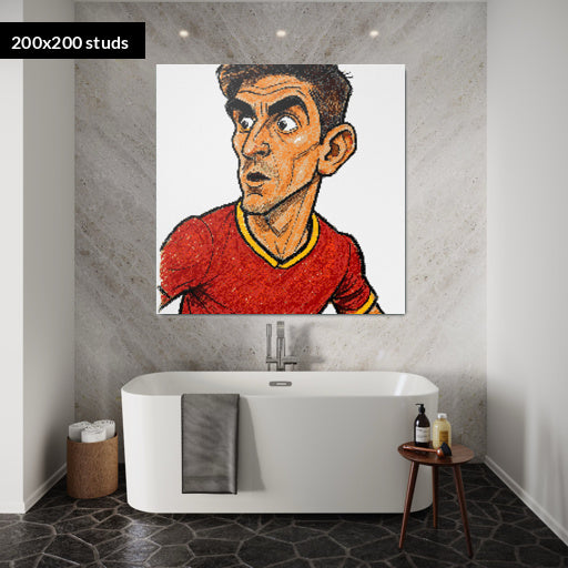 200*200studs, 160*160cm, 63*63inch