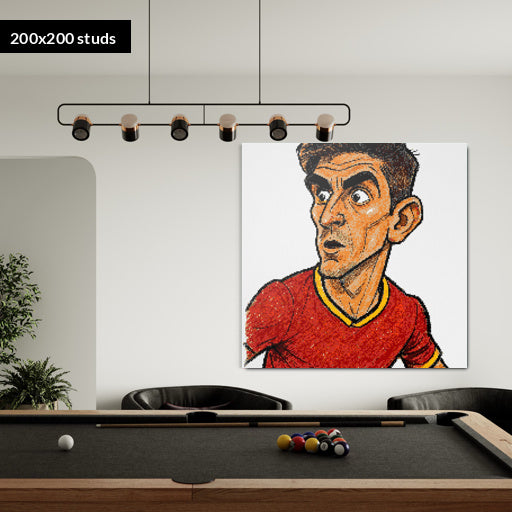 200*200studs, 160*160cm, 63*63inch