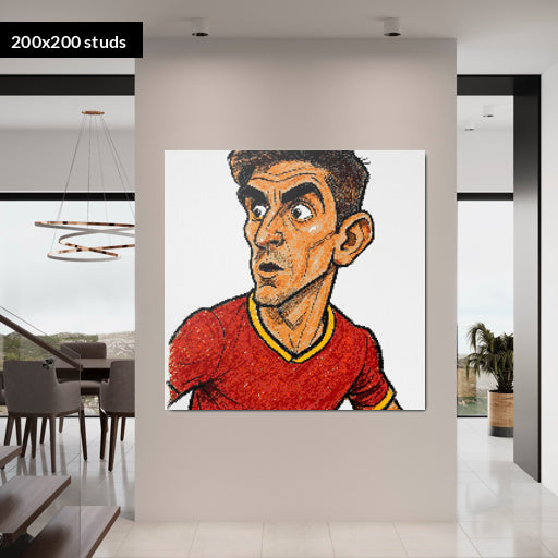 200*200studs, 160*160cm, 63*63inch