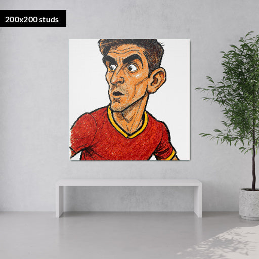 200*200studs, 160*160cm, 63*63inch