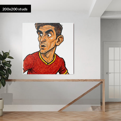 200*200studs, 160*160cm, 63*63inch