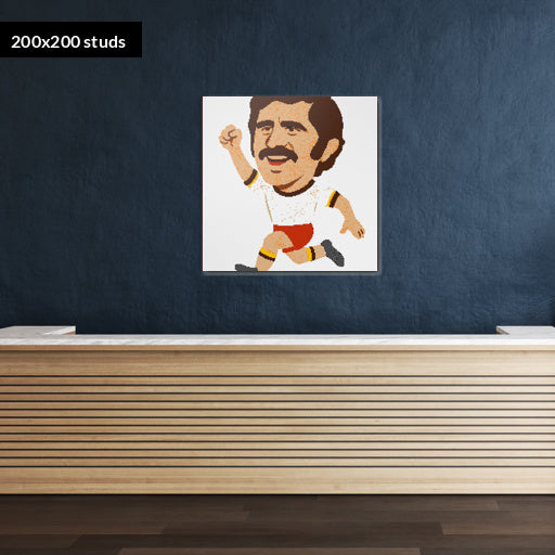 200*200studs, 160*160cm, 63*63inch