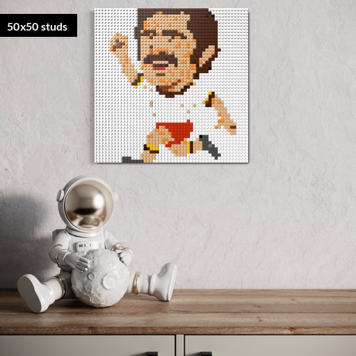 50*50studs, 40*40cm, 15,75*15,75inch