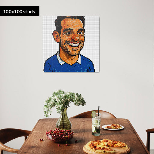 100*100studs, 80*80cm, 31,5*31,5inch