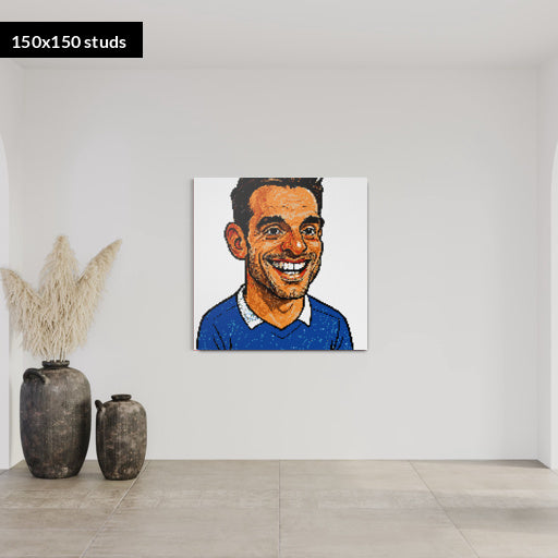 150*150studs, 120*120cm, 47,25*47,25inch