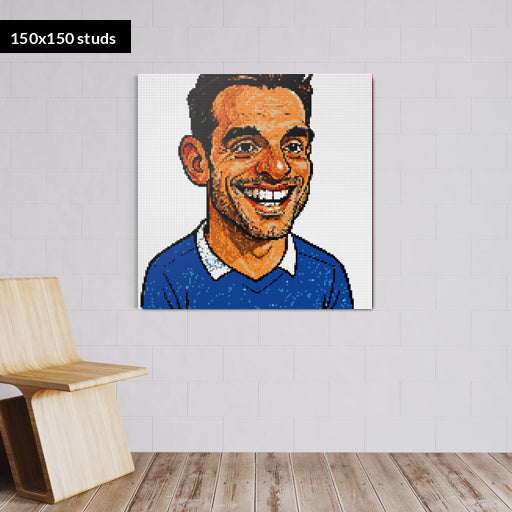 150*150studs, 120*120cm, 47,25*47,25inch