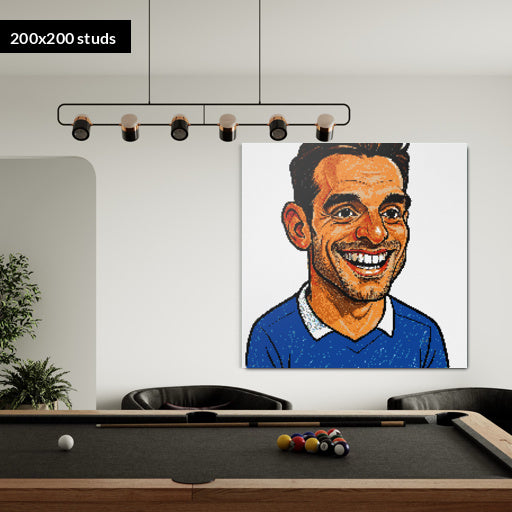 200*200studs, 160*160cm, 63*63inch