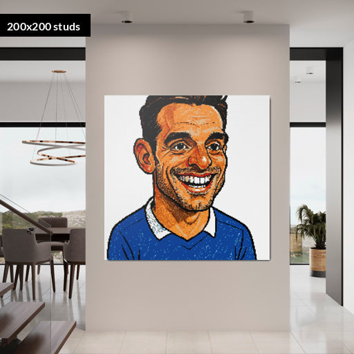 200*200studs, 160*160cm, 63*63inch