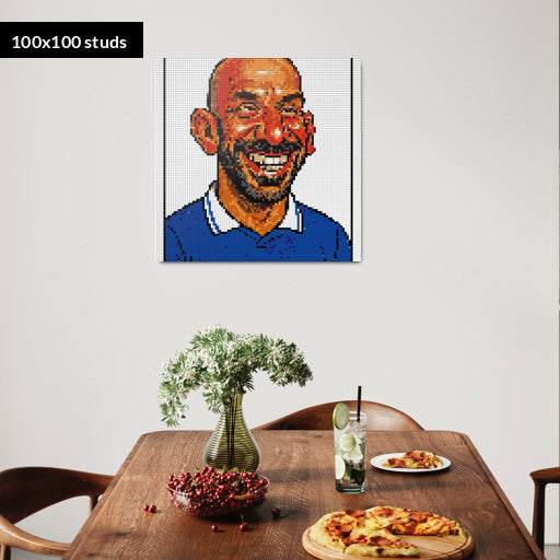 100*100studs, 80*80cm, 31,5*31,5inch