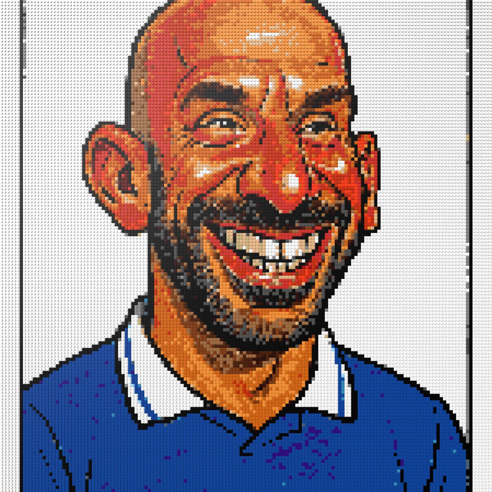 150*150studs, 120*120cm, 47,25*47,25inch