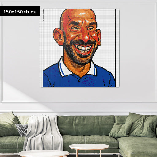 150*150studs, 120*120cm, 47,25*47,25inch