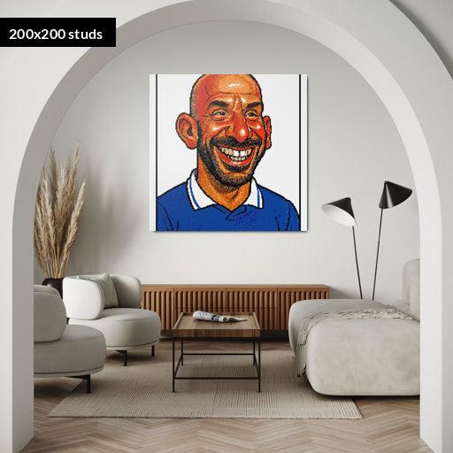 200*200studs, 160*160cm, 63*63inch