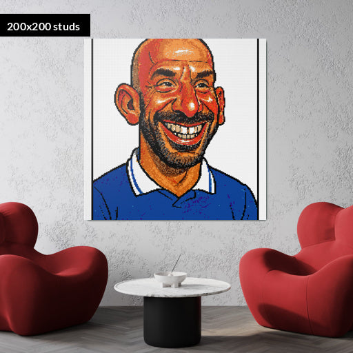 200*200studs, 160*160cm, 63*63inch