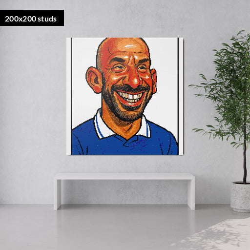 200*200studs, 160*160cm, 63*63inch