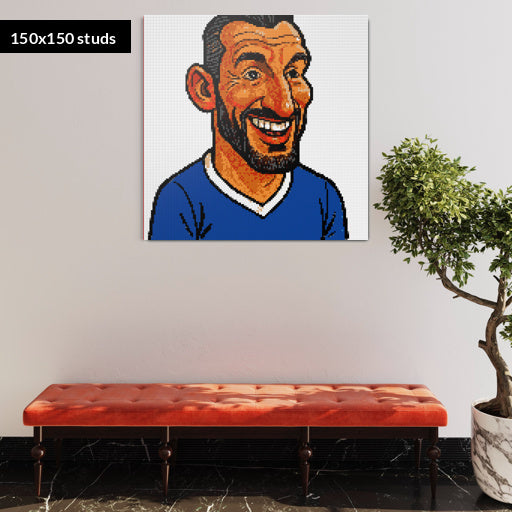 150*150studs, 120*120cm, 47,25*47,25inch