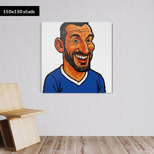 150*150studs, 120*120cm, 47,25*47,25inch