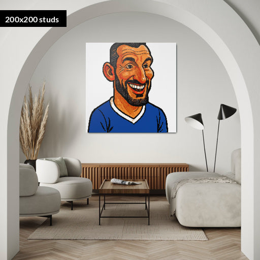 200*200studs, 160*160cm, 63*63inch