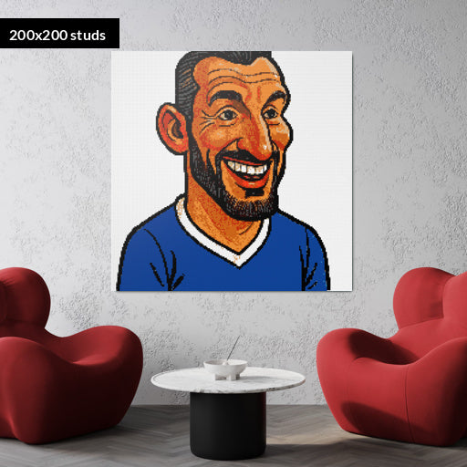 200*200studs, 160*160cm, 63*63inch