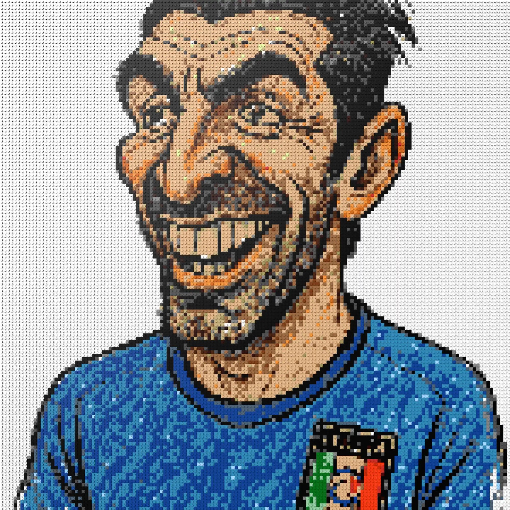 150*150studs, 120*120cm, 47,25*47,25inch