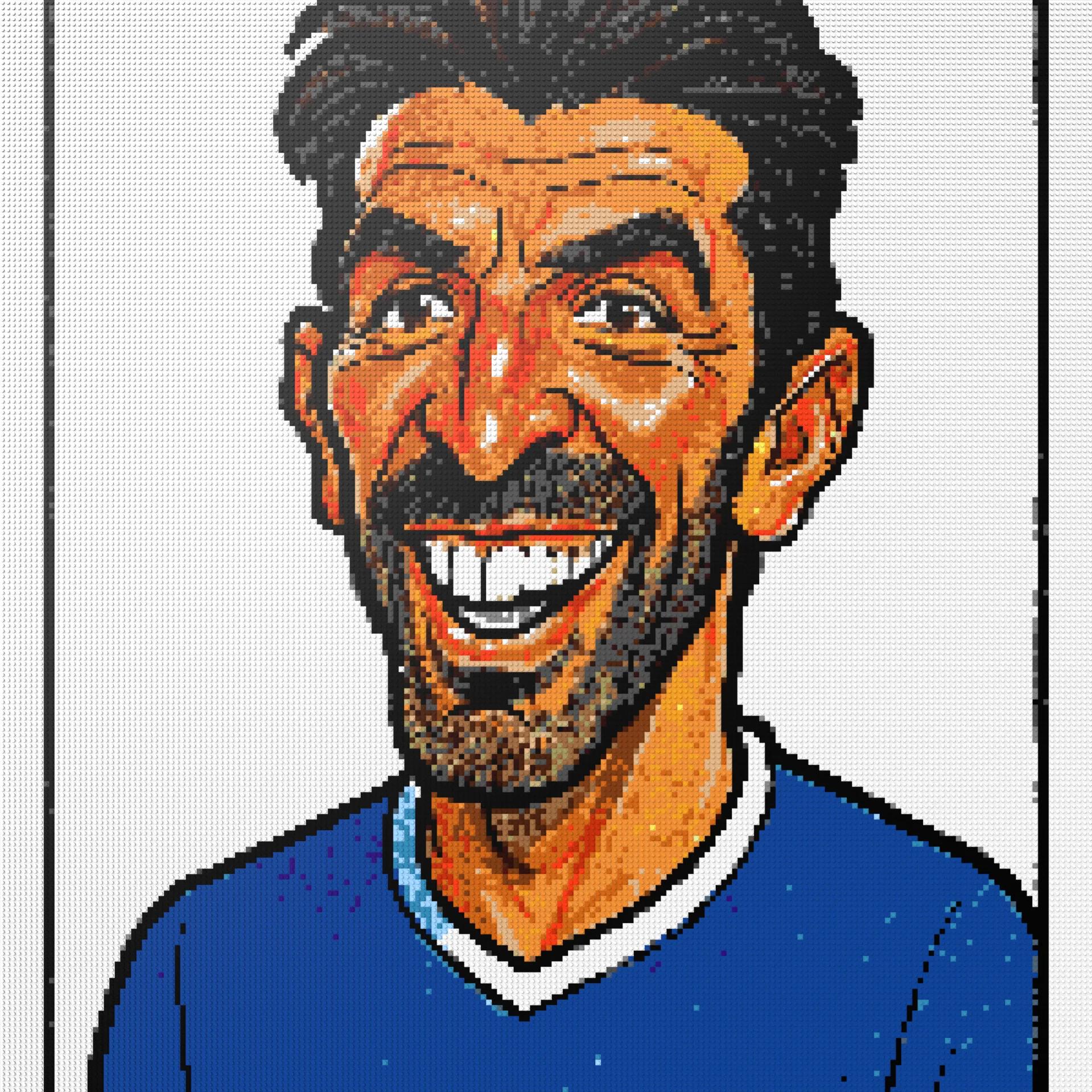 200*200studs, 160*160cm, 63*63inch