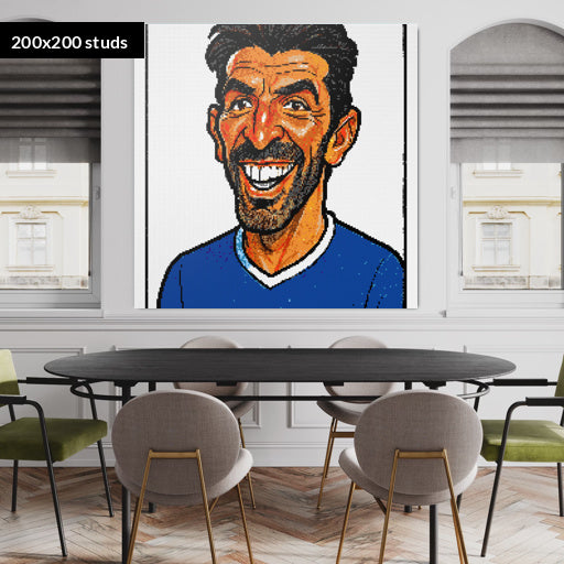 200*200studs, 160*160cm, 63*63inch