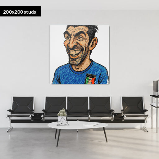 200*200studs, 160*160cm, 63*63inch