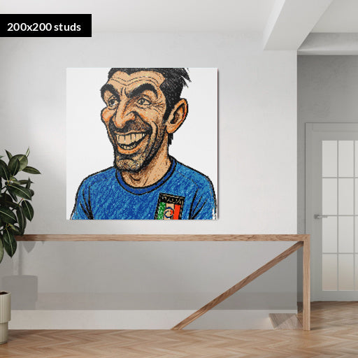 200*200studs, 160*160cm, 63*63inch