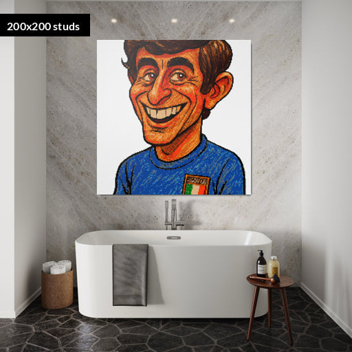 200*200studs, 160*160cm, 63*63inch