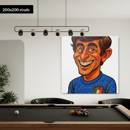 200*200studs, 160*160cm, 63*63inch