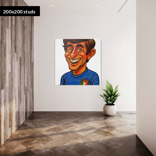 200*200studs, 160*160cm, 63*63inch