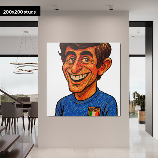 200*200studs, 160*160cm, 63*63inch