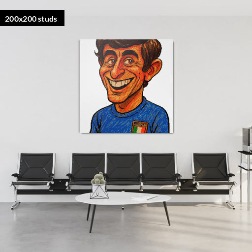 200*200studs, 160*160cm, 63*63inch