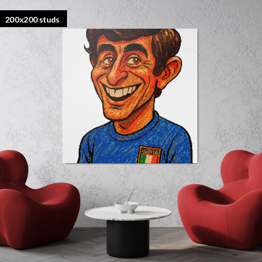 200*200studs, 160*160cm, 63*63inch