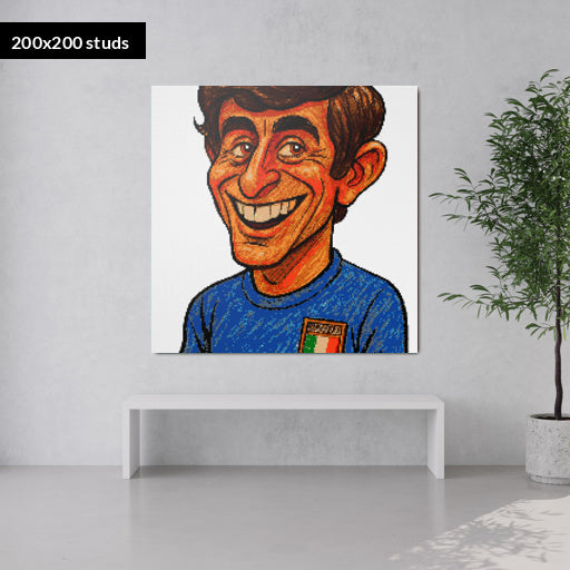 200*200studs, 160*160cm, 63*63inch