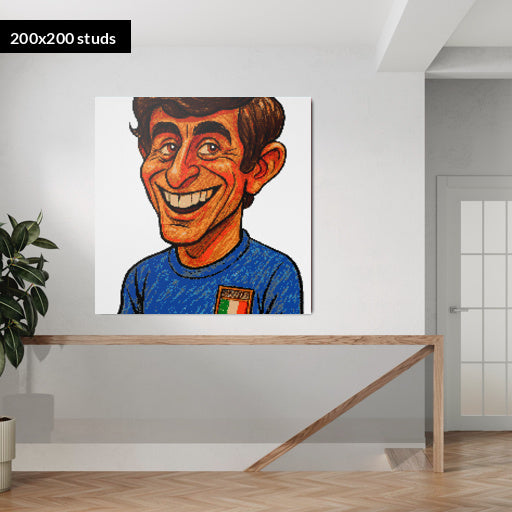 200*200studs, 160*160cm, 63*63inch