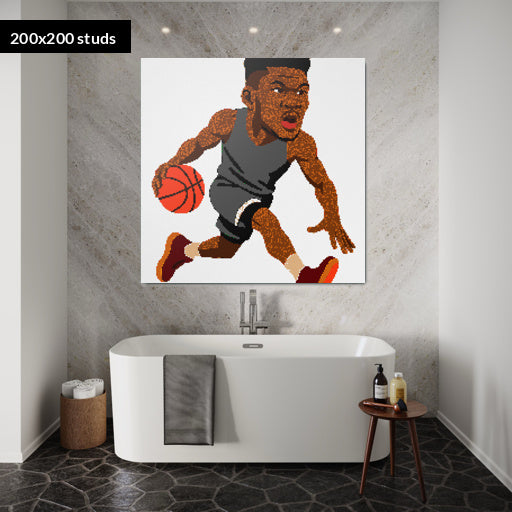 200*200studs, 160*160cm, 63*63inch