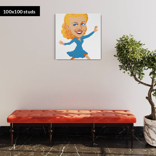 100*100studs, 80*80cm, 31,5*31,5inch