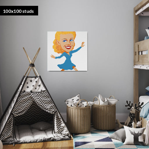 100*100studs, 80*80cm, 31,5*31,5inch