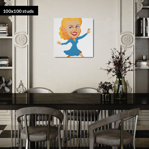 100*100studs, 80*80cm, 31,5*31,5inch