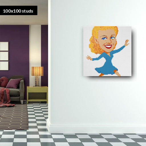 100*100studs, 80*80cm, 31,5*31,5inch