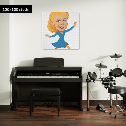 100*100studs, 80*80cm, 31,5*31,5inch