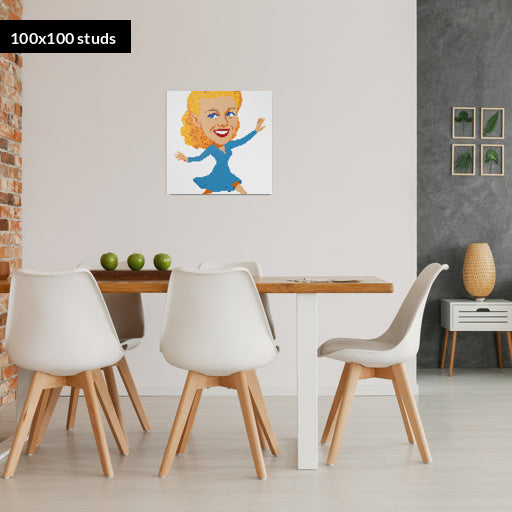 100*100studs, 80*80cm, 31,5*31,5inch