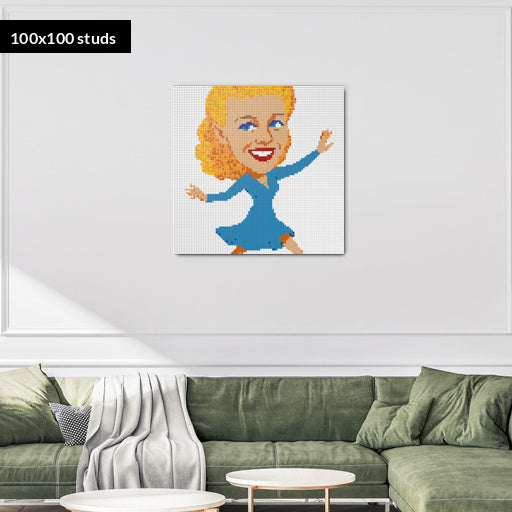 100*100studs, 80*80cm, 31,5*31,5inch