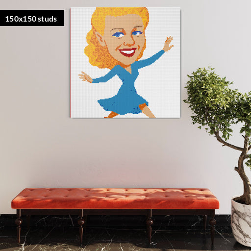 150*150studs, 120*120cm, 47,25*47,25inch