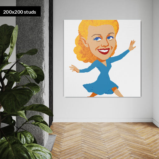 200*200studs, 160*160cm, 63*63inch