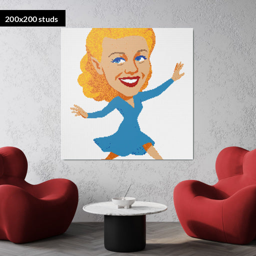 200*200studs, 160*160cm, 63*63inch
