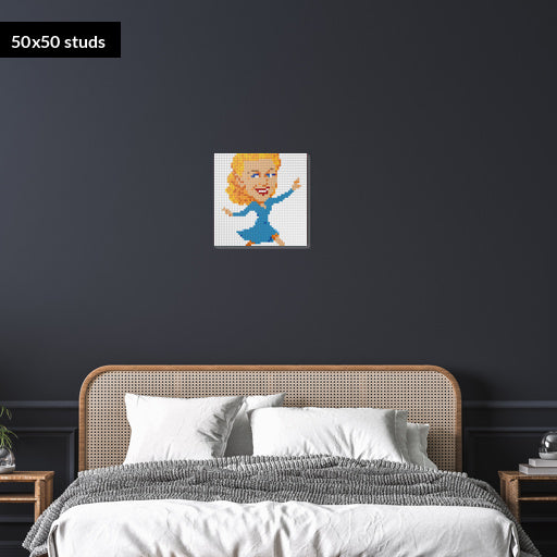 50*50studs, 40*40cm, 15,75*15,75inch